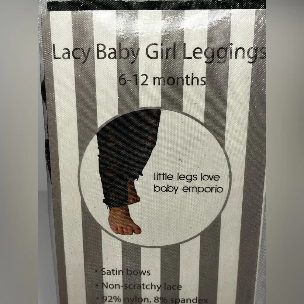 Baby Emporio Lacy Baby Girl Leggings